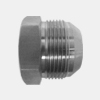 STAINLESS STEEL PIPE ADAPTERS (0402) - COUNTER BORE FOR PIPE x MALE JIC 37